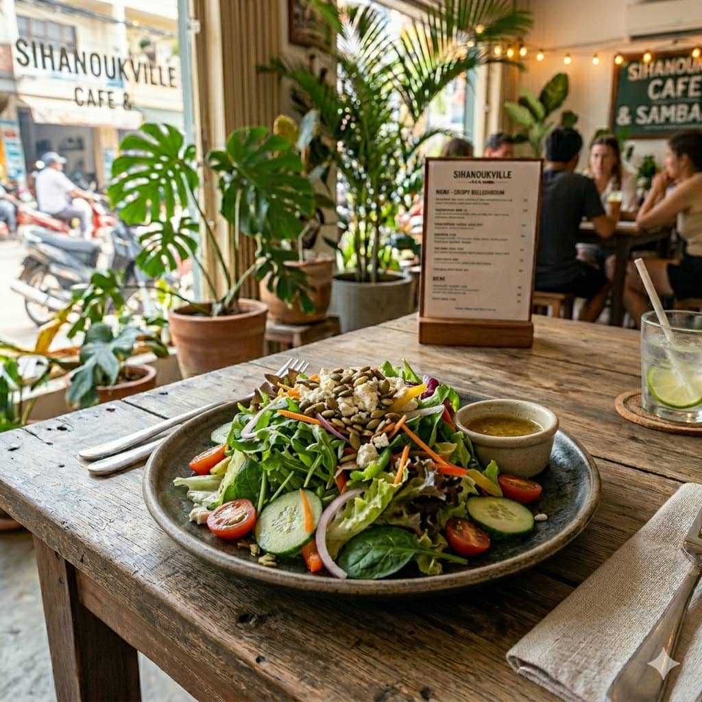 Mixed Green Salad dari Simetri Home Coffee Roasters